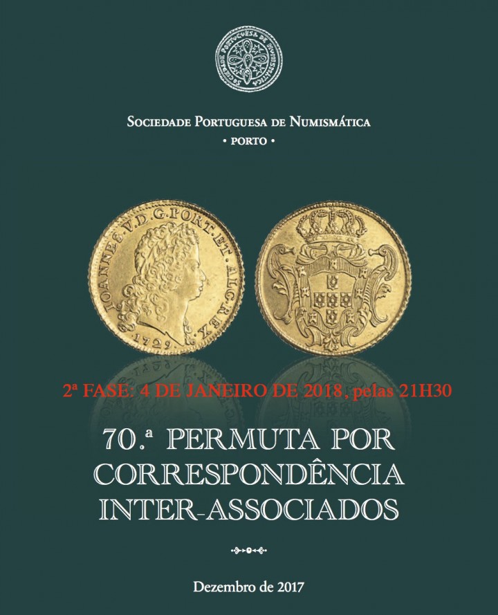 2º FASE de 70ª Permuta Inter-Associados da SPN, 4 DE JANEIRO DE 2018