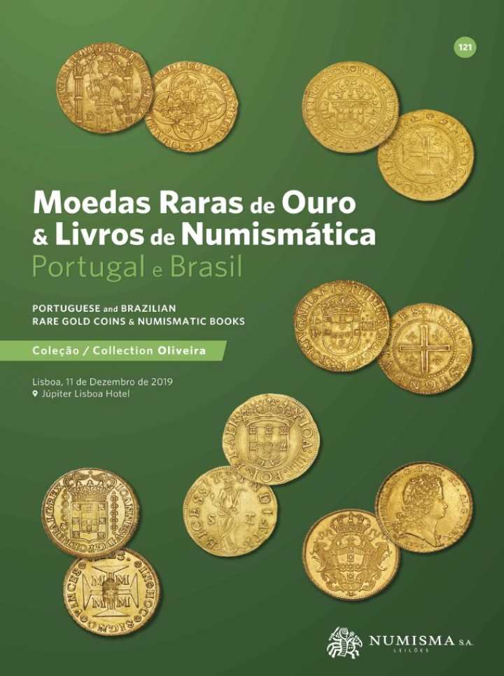 NUMISMA LEIL�ES n.� 121, dia 11 de dezembro de 2019