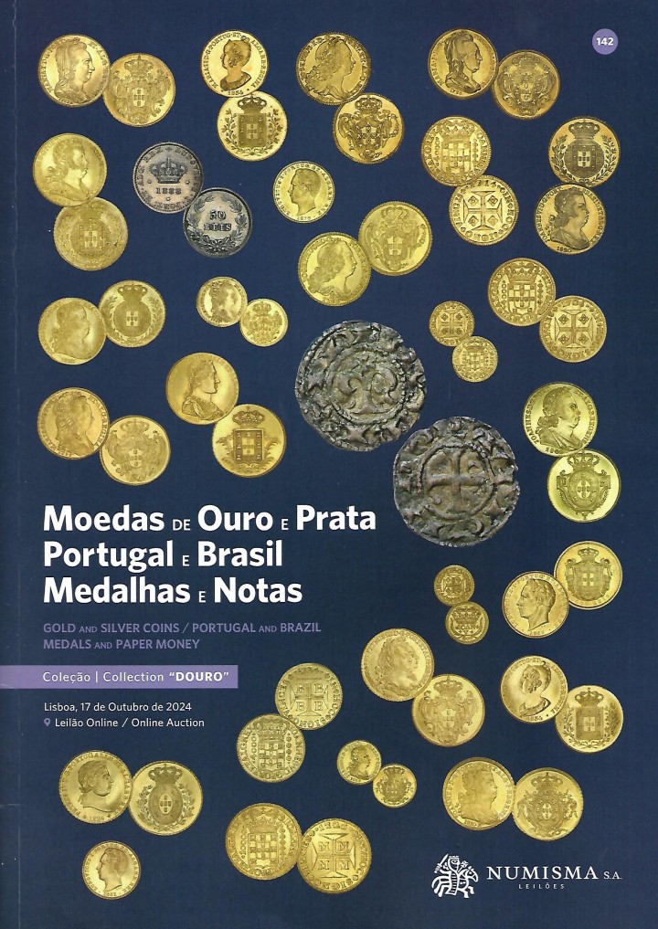 NUMISMA LEILÕES n.º 142, 17 de Outubro de 2024: Coleção Douro