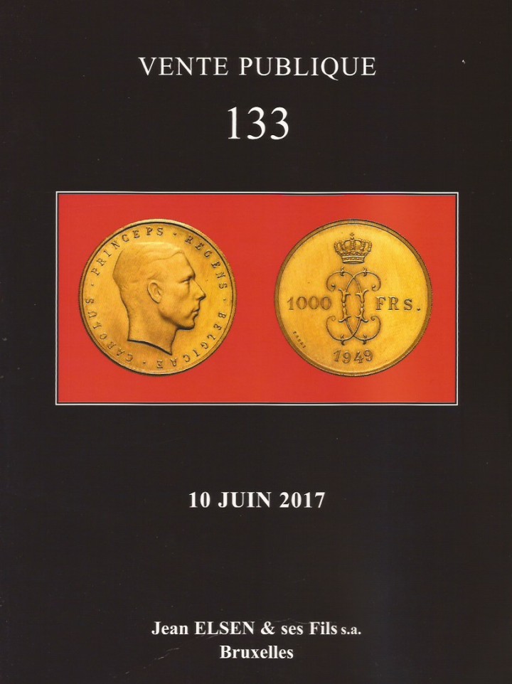 Jean ELSEN & ses Fils S.A., Vente publique 133, 10 de junho de 2017