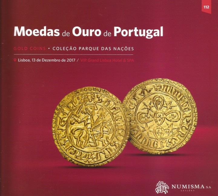 NUMISMA LEIL�ES n.� 112, no pr�ximo dia 13 de dezembro de 2017