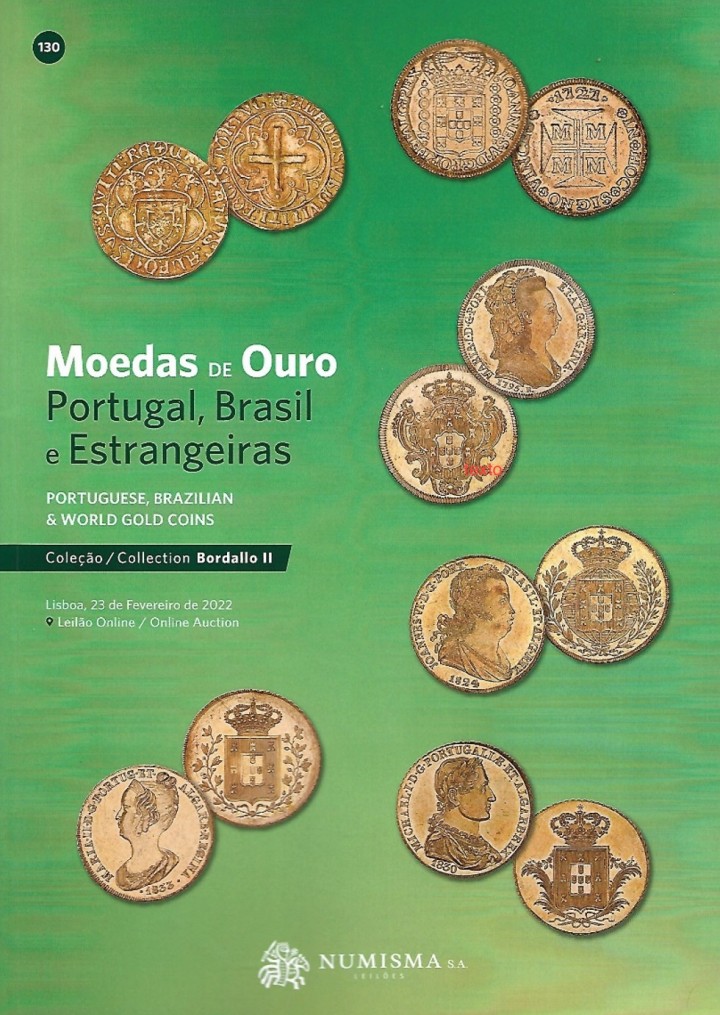 NUMISMA LEILES n. 130, dia 23 de fevereiro de 2022