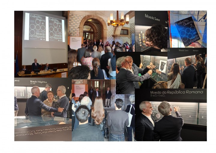 Inaugurada a exposição “Exército, Guerra e Moeda na Hispania” no Gabinete de Numismática do Museu do Porto