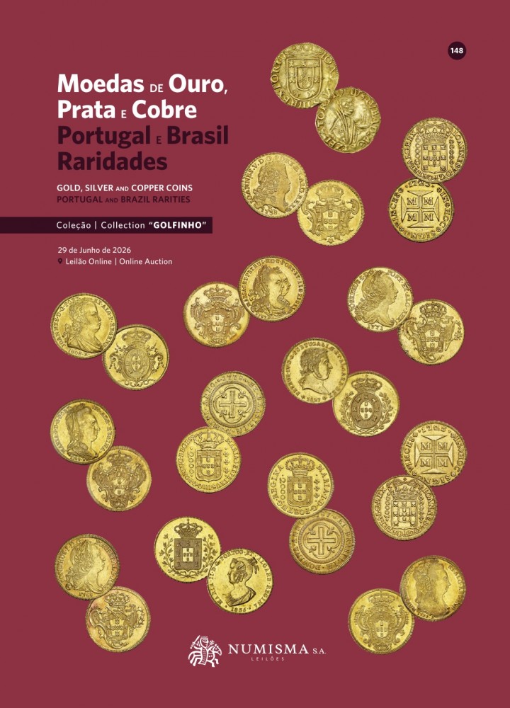 NUMISMA LEILÕES n.º 148, 29 de JUNHO de 2026: Coleção 