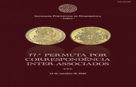 Já disponível o catálogo da 77ª PERMUTA POR CORRESPONDÊNCIA INTER-ASSOCIADOS, 22 DE OUTUBRO DE 2020