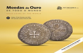 NUMISMA LEILÕES nº 107: Moedas de ouro de todo o mundo, Lisboa 13 de outubro de 2016